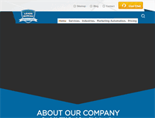 Tablet Screenshot of leadsbureau.com